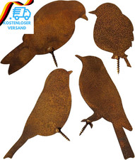 Rost Vogel Gartendeko Für