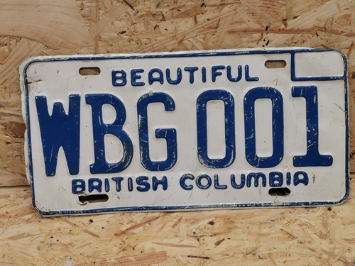 Nummernschild kanada british - -,