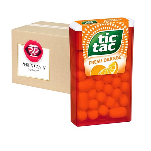 Tic tac süßigkeiten - tic, orange