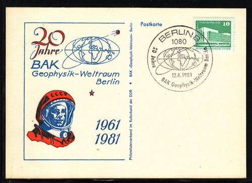 Wostok sonderstempel ddr - wostok,