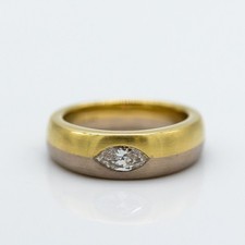 Ring Bicolor 585/14K Gelbgold