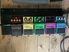 Pedalboard Netzteil Effektgerät Pedal + 4 Mono, 6,3 mm Klinke auf 6,3 mm Klinke