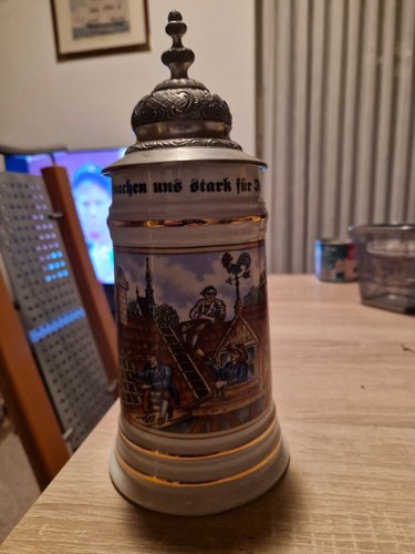 Bierkrug dachdecker starke - dachdecker, fa.