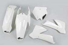 Verkleidungssatz Plastiksatz plastic kit passt an Ktm Sx 85 04-05 weiß