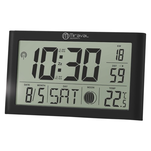 Lcd digitale funkwanduhr - digitale,