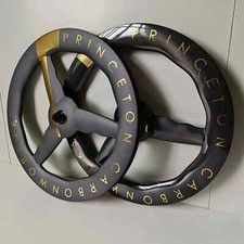 700C Vollcarbon 3-Speichen Laufradsatz, Schlauchlos, TT Road-Fahrrad-Laufradsatz