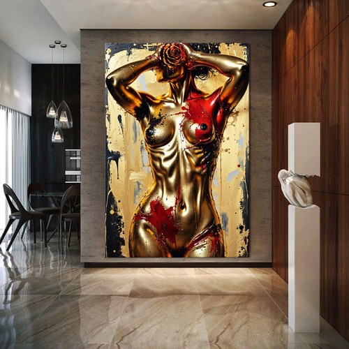 Wandbild abstrakt frau - wandbild,,