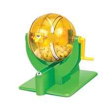 Lotto Game Bingo Game Set 90 Bälle Compact Mini Lotterie Bälle Maschine Lucky