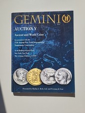 Gemini Auction V Ancient and World Coins - JAN 2009, Spezial Auktion Katalog RRR