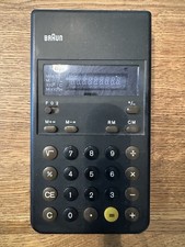 Braun Taschenrechner ET 22 Vintage-Design