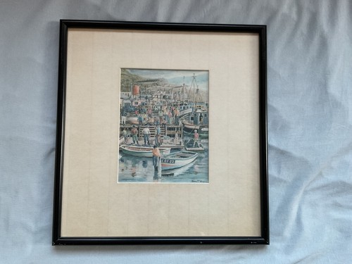 Altes hafen szene bild - hafen, von