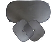 Autosonnenschutz Set 3 tlg.Auto Sonnenblende 2xSeiten und Heckscheibe für Kinder