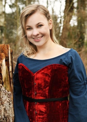 Fantasy vollbrust corsage aus - corsage,