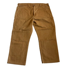 Dickies Herren Jeans W44 L29 Canvas straight relaxed braun Worker Hose JH1-400