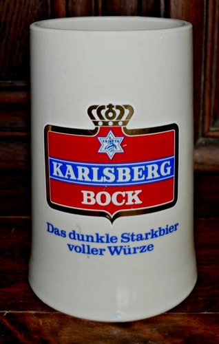 Bockbier krug der karlsberg - der,