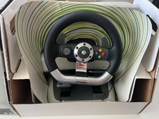 Microsoft Wireless Lenkrad Racing Wheel Force Feedback Pedale Xbox 360 in OVP