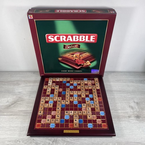 Scrabble deluxe worttafel - scrabble,