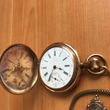 Antike BILLODES Taschenuhr