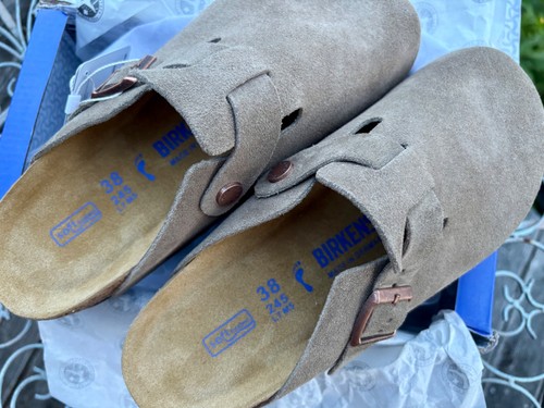Birkenstock boston taupe - birkenstock,
