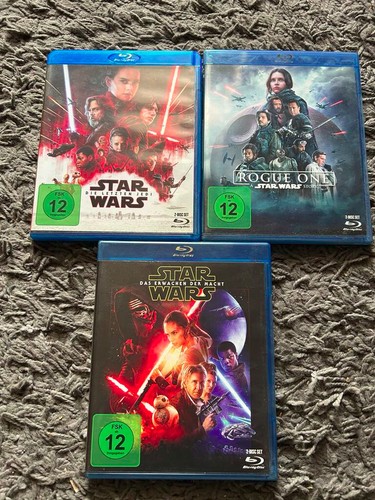 Star wars episode blue - star, 1-3,blue