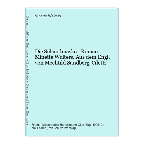 Die schandmaske roman - schandmaske,