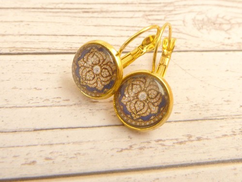 Schlichte ohrringe goldfarben - ohrringe,