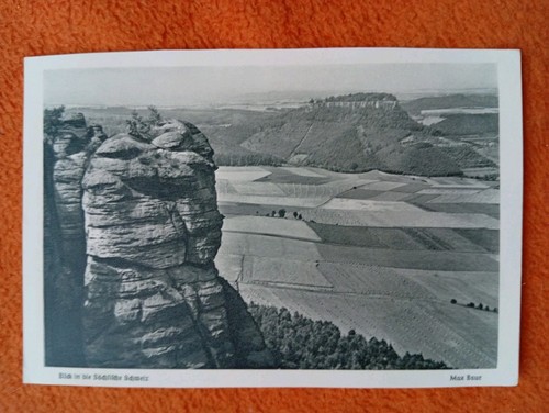 Blick die sächsische - ak,