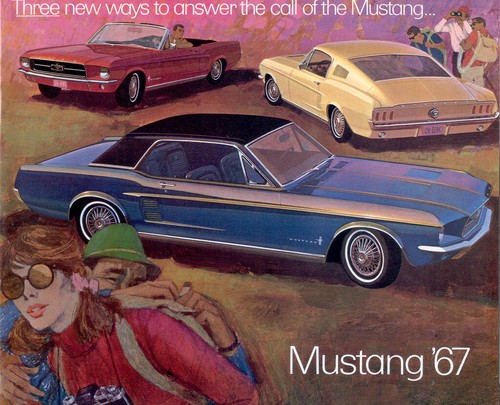 1967 ford mustang - 1967, prospekt