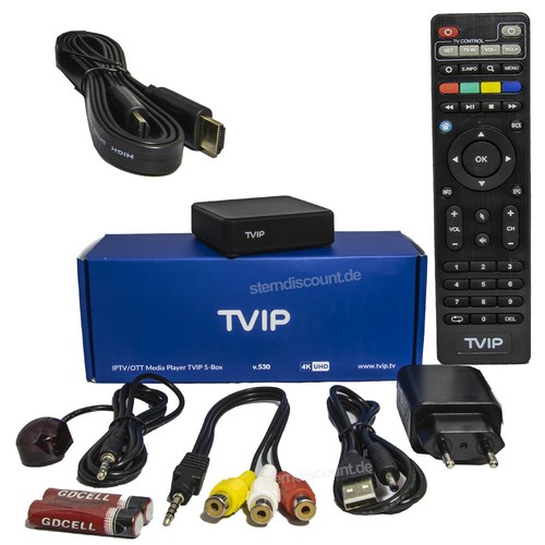 Tvip box 530 uhd - tvip, >