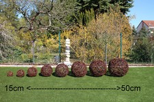 Weidenkugel Weidenball Dekokugel Kugel Rebenkugel Dekobälle Garten 15 bis 50cm 