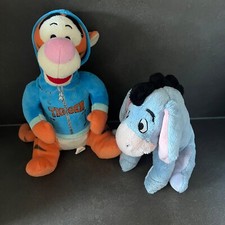Disney Winnie Pooh Tigger Plüschtier Hoodie Jacke + Esel I-Ah Kuscheltier