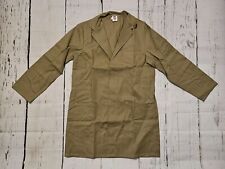 beb Basic Herren Berufsmantel Beige 100 % Baumwolle Mit 1 Tasche Arbeitsmantel 