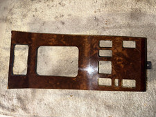 W124 Wurzelholz Mittelkonsole Standheizung  efH Fensterheber selten