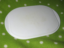Tupperware Ersatzdeckel in weiß Schneidebrett 3511  für Frischekabinett 