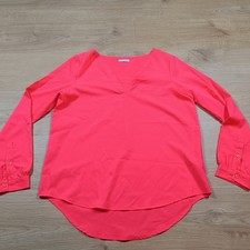 Jaqueline de Yong Bluse Damen Größe 38 Neonpink - Maße beachten!
