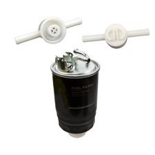 Kraftstoffilter Dieselfilter + Ventil Knackfrosch für VW T3 T4 Transporter Bus