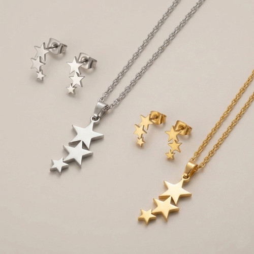 Schmuckset sterne auch - sterne, *auch