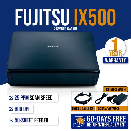 Fujitsu scansnap ix500 - scansnap,