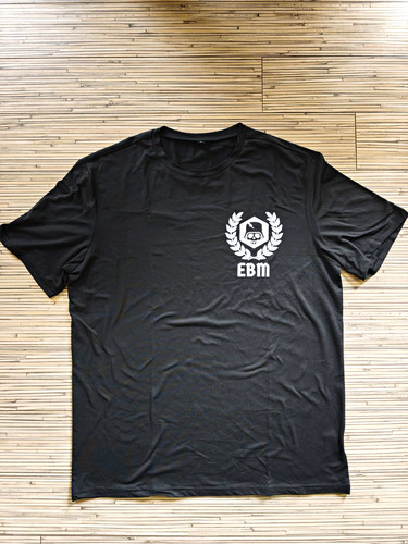 Ebm shirt schwarz front - t-shirt,