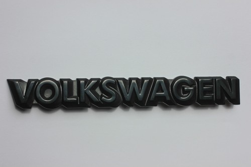 Volkswagen schriftzug hinten - volkswagen,