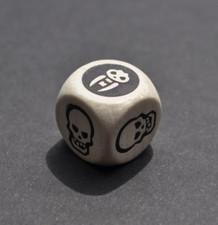 Heroquest  MB Ersatzteile Original  # Spezial-Kampf -Spielwürfel #  Würfel 1 #