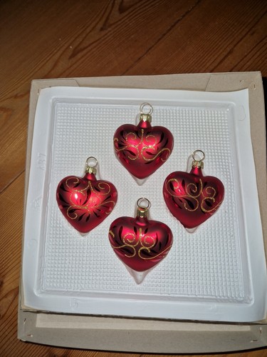 Christbaumschmuck kugeln 4er - christbaumschmuck,