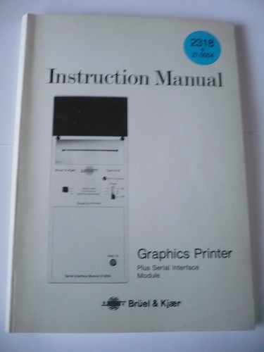 Bruel kjaer instructions - bruel,