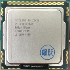   Xeon X3430 2.40 GHz 8 MB 2.5