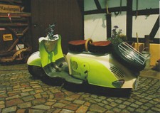 Ansichtskarte: Motorroller IWL