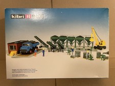 (H-167) Kibri Bausatz 9406 H0 1:87 Kohlenlager m. Bagger u. LKW - unbenutzt OVP