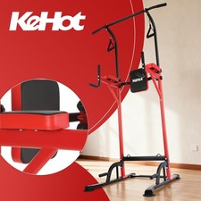 Multifunktionale Klimmzugstation – Power Tower mit Dip & Push-Up fürs Homegym