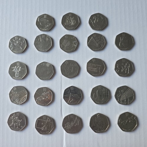 London 2012 olympia 50p - london,