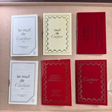 Cartier Uhrenzubehör Hefte