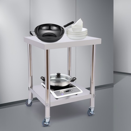 60x60cm edelstahltisch mit - 60x60cm,